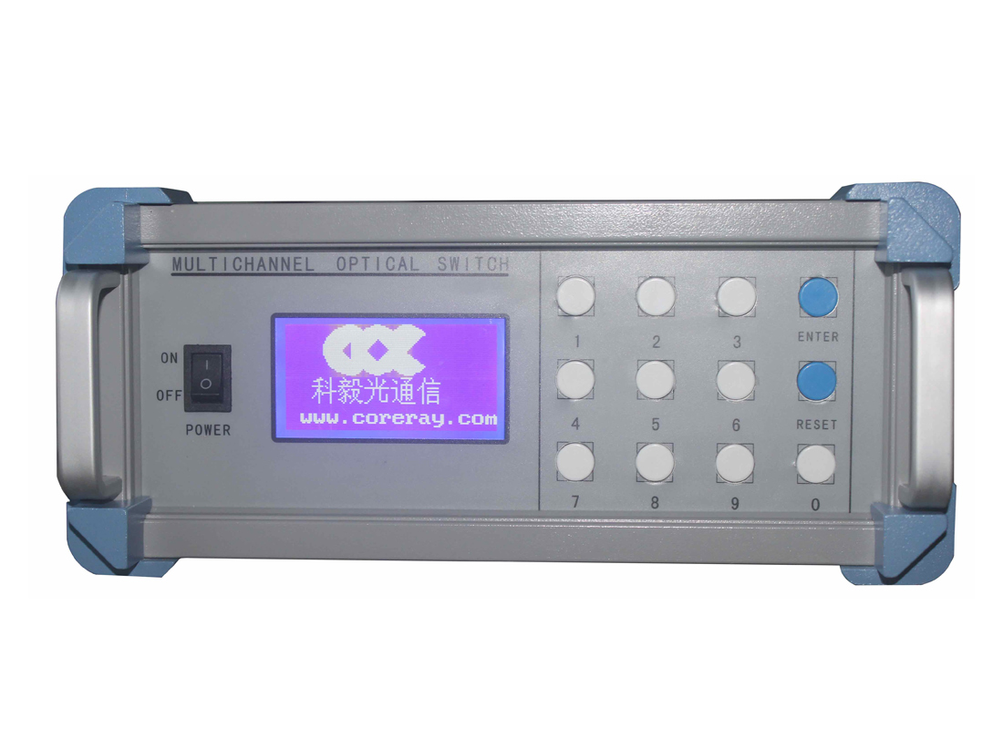   1&times;N Desktop Optical Switch - Guangxi Coreray Optical Communication