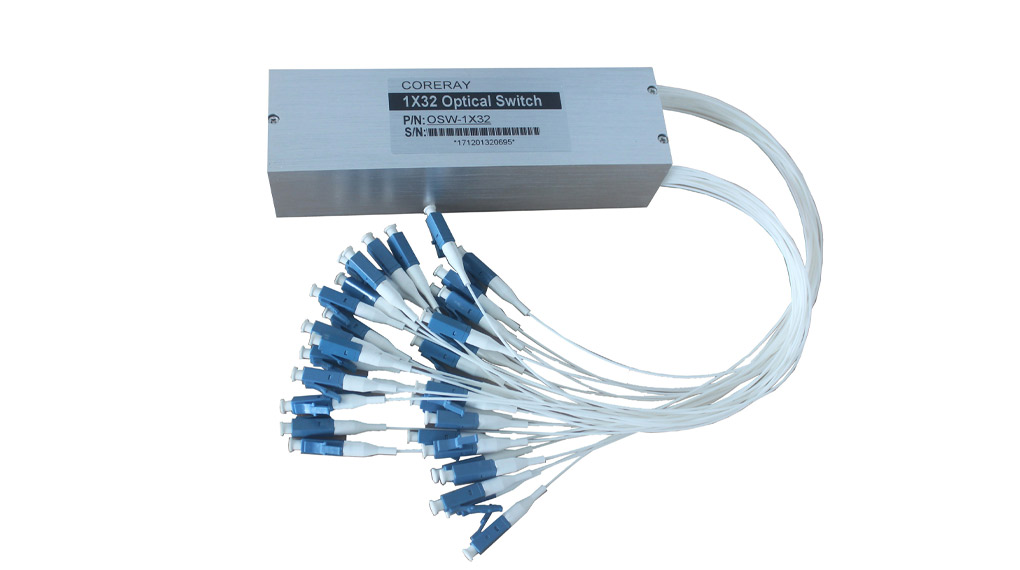 1&times;N Optical Switch (Stepper Motor )