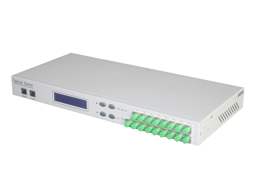  MM Rack-Mounted 1&times;16 Optical Switch 