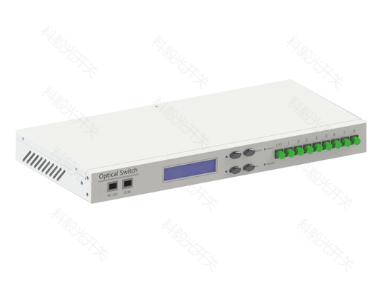 Rack-Mounted 1&times;8 Optical Switch 