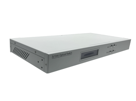 Rack-Mounted 3-1&times;4Optical Switch