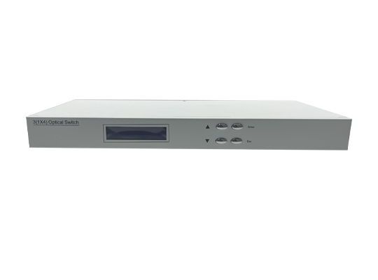 Rack-Mounted 3-1&times;4Optical Switch