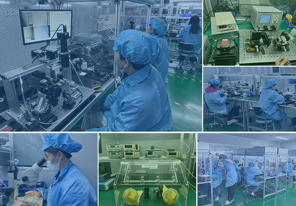 Optical Switch Manufacturing Workshop - Guangxi Coreray Optical Communication