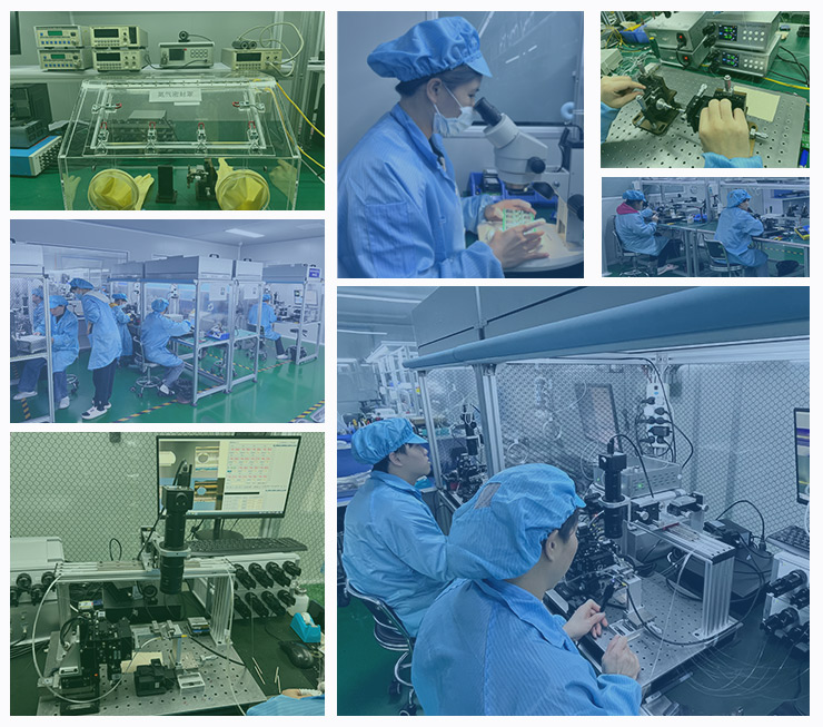 Optical Switch Manufacturing Workshop - Guangxi Coreray Optical Communication